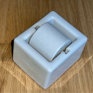 Vintage Sengbusch Ideal Junior Porcelain Moistener Stamp Finger Roller